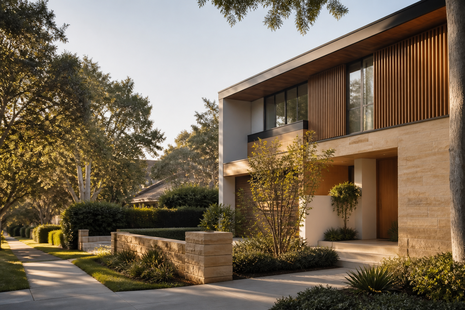 Contemporary Australian home in a leafy neighbourhood
